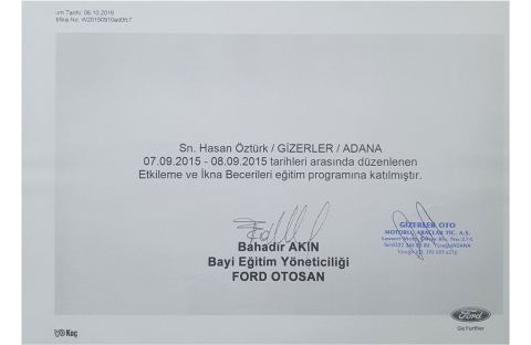 Yetki Belgesi 4